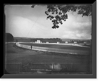 Historic Framed Print, From Springfield church steps,  17-7/8" x 21-7/8"