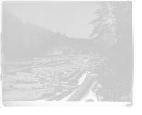 Historic Framed Print, Pool with logs, Camden,  17-7/8" x 21-7/8"