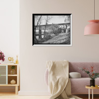 Delaware crossing, Jersey side, Vintage Poster