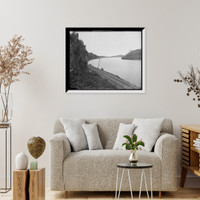 Historic Framed Print, Goose Lake, near Negaune[e], Mich.,  17-7/8" x 21-7/8"