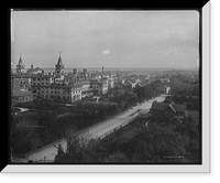 Historic Framed Print, [St. Augustine, Florida, panoramic view] - 2,  17-7/8" x 21-7/8"