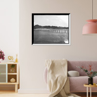 Historic Framed Print, Biloxi, Miss. - 17,  17-7/8" x 21-7/8" Historic Framed Print, Biloxi, Miss. - 17,  17-7/8" x 21-7/8"