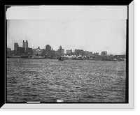 New York from Brooklyn - 22, Antique Poster