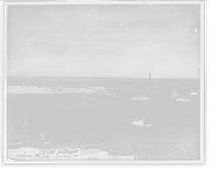 Sky line and harbor from Brooklyn, New York, N.Y, Historic Print