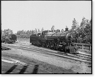Engines 4704 and 4051 of the L.S. and M.S. railroad Classic, Vintage Wall Art