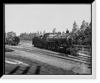 Engines 4704 and 4051 of the L.S. and M.S. railroad Classic, Vintage Wall Art