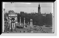 Historic Framed Print, Madison Square and the Dewey Arch, New York - 2,  17-7/8" x 21-7/8"