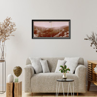 Historic Framed Print, Horseshoe Curve up Jack's Mountain, Penn. - 5,  17-7/8" x 21-7/8"