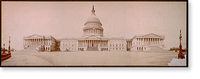 Historic Framed Print, The Capitol at Washington - 8,  17-7/8" x 21-7/8"