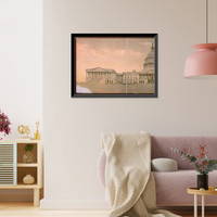 The Capitol at Washington - 14, Vintage Print