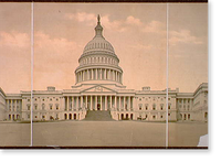 The Capitol at Washington - 15, Historic Print