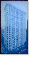 Historic Framed Print, Empire Building, New York,  17-7/8" x 21-7/8"
