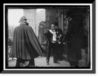 CRUZ, SENOR DON ANIBAL. HIS FUNERAL AT ST. PATRICK'S CHURCH Classic, Antique Print