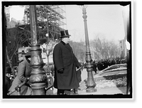 Historic Framed Print, CRUZ, SENIOR DON ANIBAL. AMBASSADOR FROM CHILE. HIS FUNERAL AT ST. PATRICK'S CHURCH. PRESIDENT AND MRS. TAFT,  17-7/8" x 21-7/8"