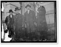 Historic Framed Print, BARTLETT, CHARLES LAFAYETTE REP. FROM GEORGIA, 1895-1915. 2ND FROM RIGHT,  17-7/8" x 21-7/8"