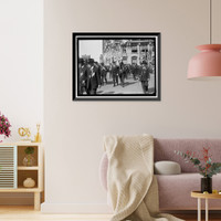 PARADE ON PENNSYLVANIA AVE. WEST VIRGINIA G.A.R. UNIT, Antique Poster