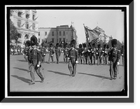 PARADE ON PENNSYLVANIA AVE. MARCHING BAND Classic, Antique Poster