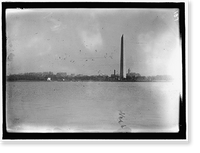 Historic Framed Print, TIDAL BASIN,  17-7/8" x 21-7/8"