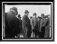 Historic Framed Print, CURTISS AIRPLANE. TESTS OF CURTISS PLANE FOR ARMY. SECRETARY OF WAR DICKINSON AND GEN. WOOD - 2,  17-7/8" x 21-7/8"