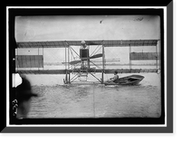 Historic Framed Print, JANNUS, ANTHONY. FLIGHTS AND TESTS OF REX SMITH PLANE FLOWN BY JANNUS. FLIGHTS OF PLANE,  17-7/8" x 21-7/8"