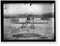 Historic Framed Print, JANNUS, ANTHONY. FLIGHTS AND TESTS OF REX SMITH PLANE FLOWN BY JANNUS. FLIGHTS OF PLANE - 2,  17-7/8" x 21-7/8"