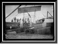 Historic Framed Print, JANNUS, ANTHONY. FLIGHTS AND TESTS OF REX SMITH PLANE FLOWN BY JANNUS. FLIGHTS OF PLANE - 3,  17-7/8" x 21-7/8"
