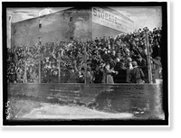 Historic Framed Print, BASEBALL, PROFESSIONAL. VIEW DURING GAME,  17-7/8" x 21-7/8"