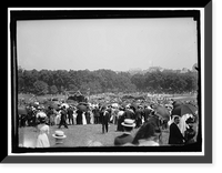 MILITARY FIELD MASS BY HOLY NAME SOC. OF ROMAN CATHOLIC CHURCH. GENERAL VIEW Classic, Vintage Wall Art