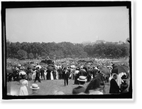 MILITARY FIELD MASS BY HOLY NAME SOC. OF ROMAN CATHOLIC CHURCH. GENERAL VIEW Classic, Vintage Wall Art