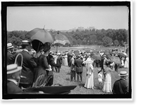MILITARY FIELD MASS BY HOLY NAME SOC. OF ROMAN CATHOLIC CHURCH. GENERAL VIEW - 2, Vintage Wall Art