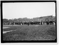 MILITARY FIELD MASS BY HOLY NAME SOC. OF ROMAN CATHOLIC CHURCH. GENERAL VIEW - 5, Antique Wall Art