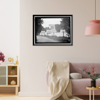 Historic Framed Print, GRANT MEMORIAL AT CAPITOL. PEDESTALS FOR STATUE AND GROUPS OF STATUARY,  17-7/8" x 21-7/8"