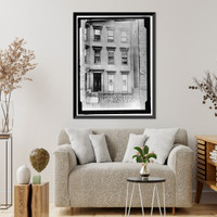 Historic Framed Print, HERRON HOUSE, CINCINNATI, OHIO. HOME OF MRS. WILLIAM H. TAFT, WHO WAS A HERRON - 2,  17-7/8" x 21-7/8"