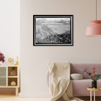Historic Framed Print, FOOTBALL. GEORGETOWN UNIVERSITY GAME - 3,  17-7/8" x 21-7/8"
