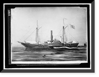 U.S.S Water Witch. SHIP, Vintage Print