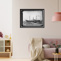 U.S.S Water Witch. SHIP, Vintage Print