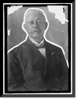 Historic Framed Print, BONILLA, MANUEL. PRESIDENT OF HONDURAS,  17-7/8" x 21-7/8"