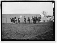 FOX HUNTERS IN NATIONAL CAPITAL HORSE SHOW, Vintage Poster