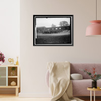 Historic Framed Print, HORSE SHOWS. DEMNS. BY FT. MYER CAV. - 2,  17-7/8" x 21-7/8"