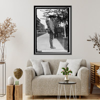 Historic Framed Print, ARMY, U.S. INSPECTION,  17-7/8" x 21-7/8"