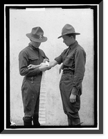 Historic Framed Print, BOY SCOUTS TRAINING DEMONSTRATION - 4,  17-7/8" x 21-7/8"