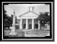 FEUD. SCENES IN VIRGINIA MOUNTAIN TOWN AT TRIAL AFTER FEUD, Vintage Print