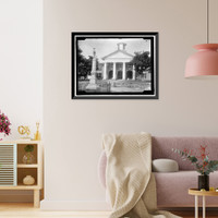 FEUD. SCENES IN VIRGINIA MOUNTAIN TOWN AT TRIAL AFTER FEUD, Vintage Print