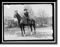 Historic Framed Print, HORSE SHOWS. Helen Buchanan,  17-7/8" x 21-7/8"