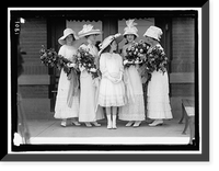 TEXAS, U.S.S. CLAUDIA LYON, MISS GARLAND BONNER, MAY COLQUITT, MISS URA LINK, AND MISS MAE FUREY AT LAUNCHING Classic, Vintage Poster