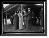 Historic Framed Print, BENNING RACES. MISS HELEN TAFT,  17-7/8" x 21-7/8"