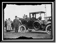 Historic Framed Print, BUTT, ARCHIBALD WILLINGHAM. MILITARY AIDE TO PRESIDENT TAFT. GARDEN FETE WITH PRESIDENT AND MRS. TAFT - 2,  17-7/8" x 21-7/8"