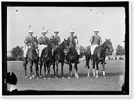 Historic Framed Print, POLO. ARMY POLO - 2,  17-7/8" x 21-7/8"