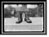 Historic Framed Print, SHOES - 2,  17-7/8" x 21-7/8"