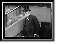 Historic Framed Print, GIBSON, SIR JOHN M. GRAND COMDR., CANADA. MASONS INTERNATIONAL CONGRESS,  17-7/8" x 21-7/8"